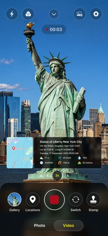 GPS Map Camera : Timestamp screenshot