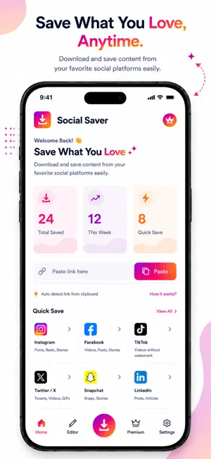 Insta Saver : Reel Saver screenshot 1