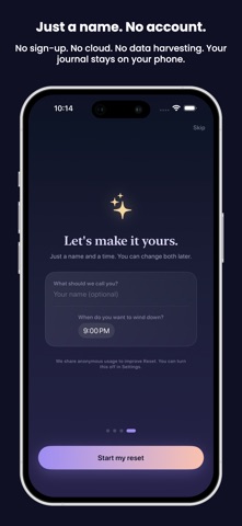 Reset: Wind-Down & Sleep Screenshot 4 of 6