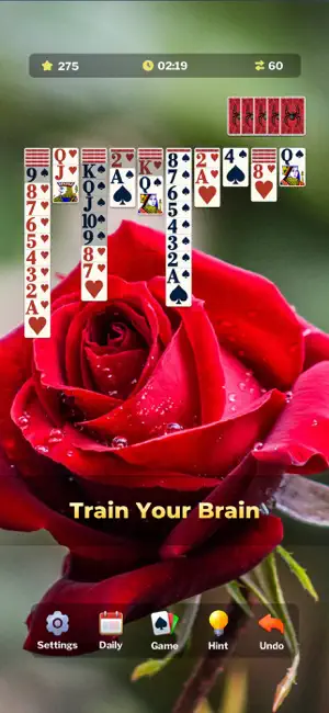 Spider Solitaire Large Cards screenshot 3