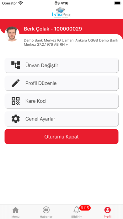 IntraPrise Screenshot