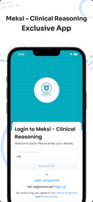 Meksi Clinical Reasoning screenshot