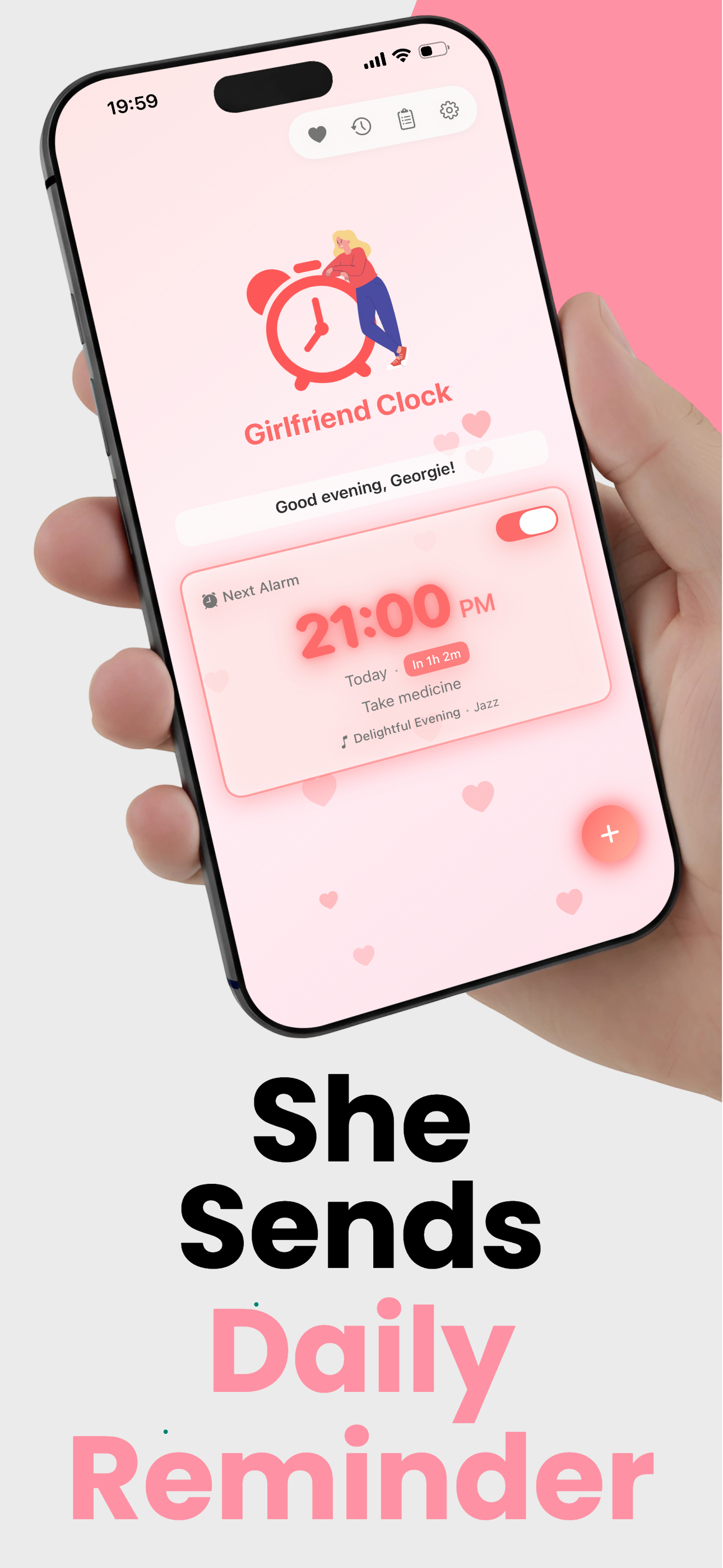 Girlfriend Clock: Voice Alarm