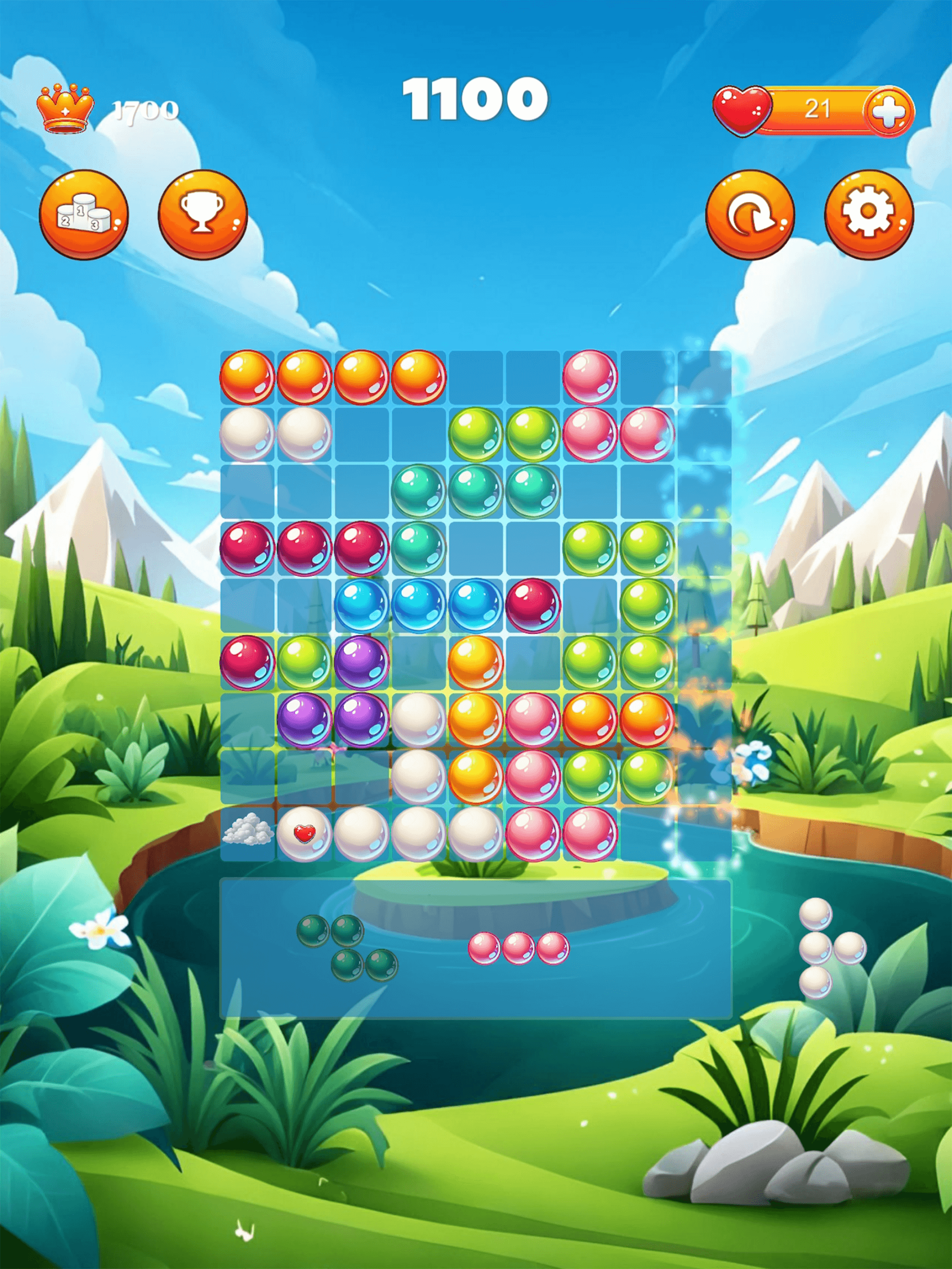 Bubble Cat Puzzle - Fun Relax