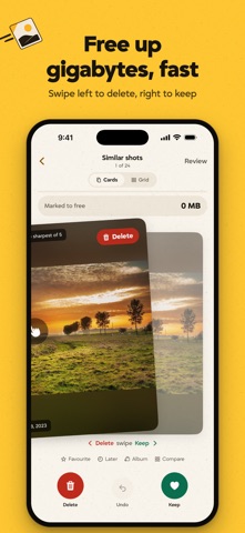 OnceSwipe: Swipe Photo Cleaner screenshot 1