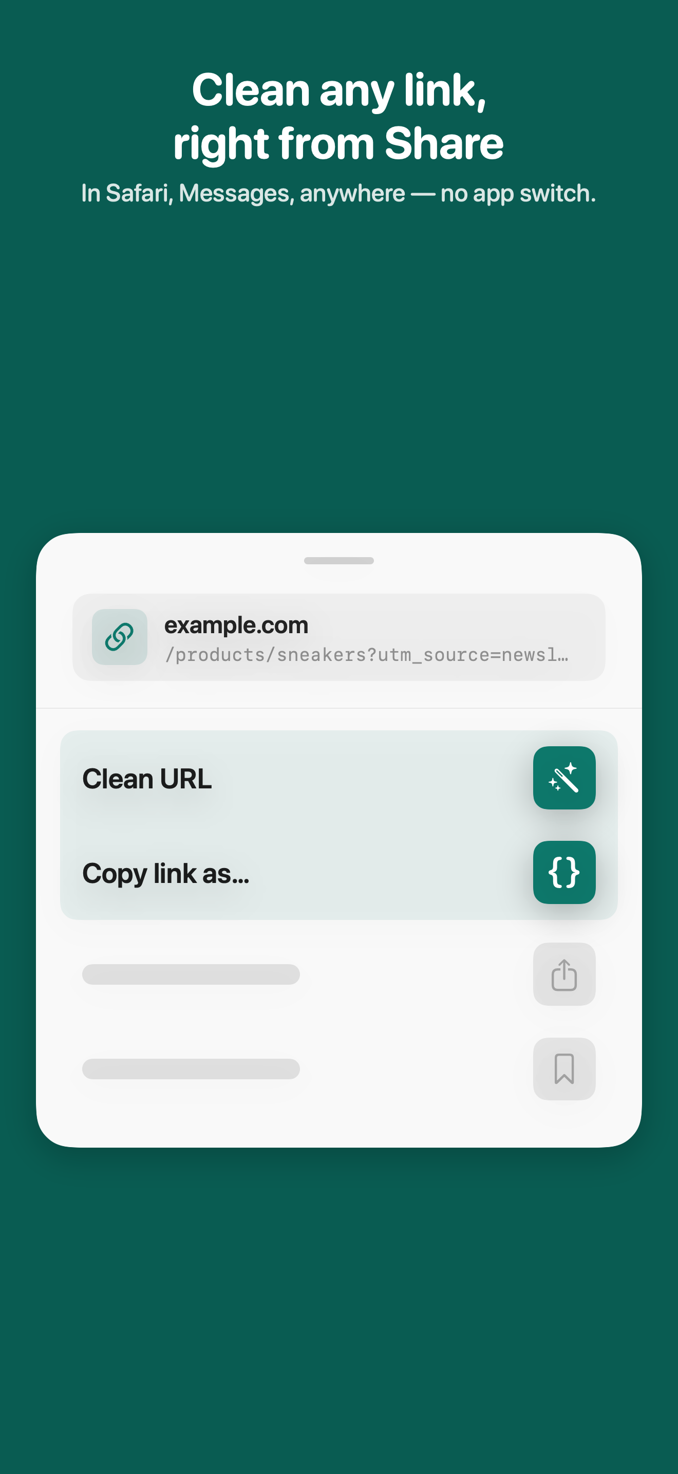 LinkClean – URL Cleaner screenshot 7
