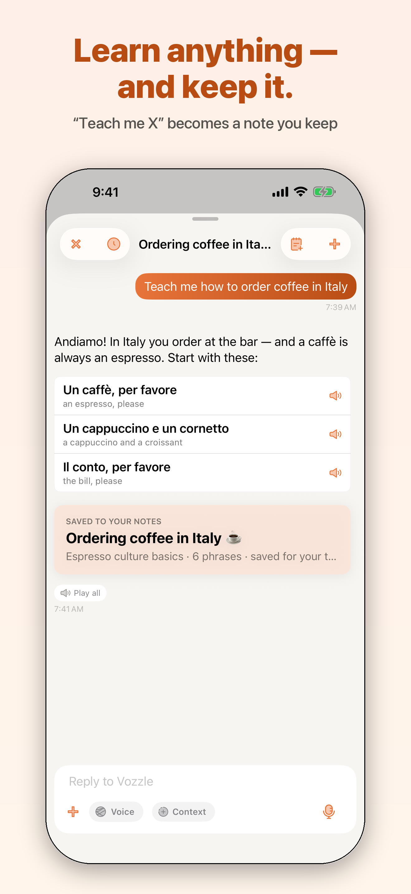 Vozzle: AI Voice Assistant screenshot 6