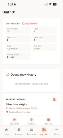 MyCondo Owner screenshot