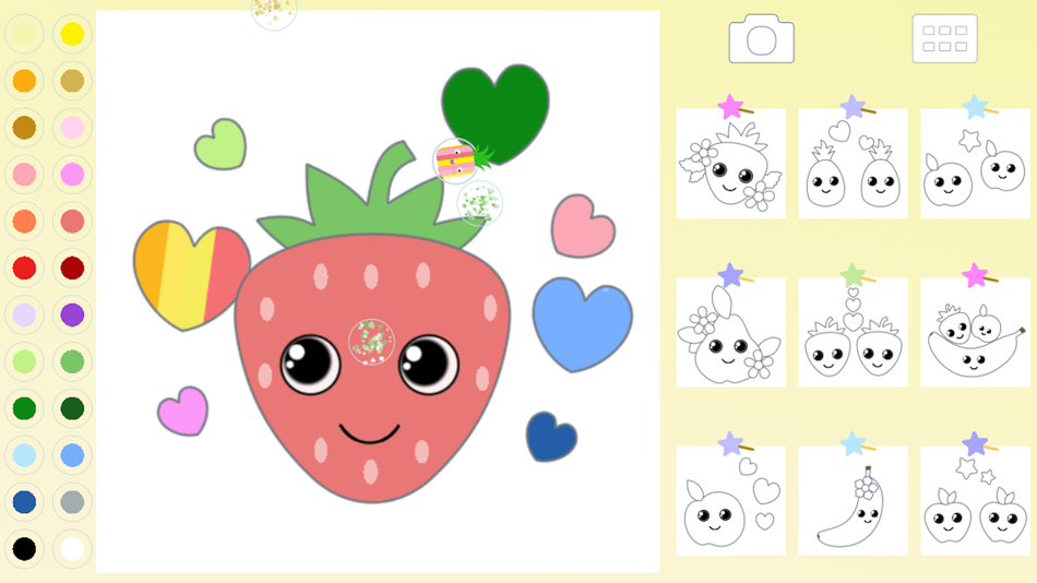 #2. Fruit Coloring for Kid Toddler (iOS) 由: Raymond GUITTONNEAU