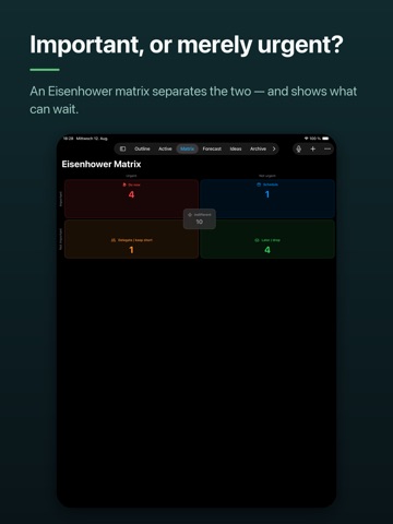 DoTree - Task Organizer iPad screenshot