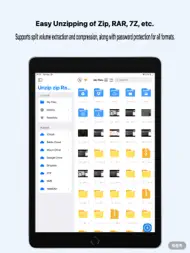 Unzip - Zip RAR 7Z File Viewer ipad bilder 0