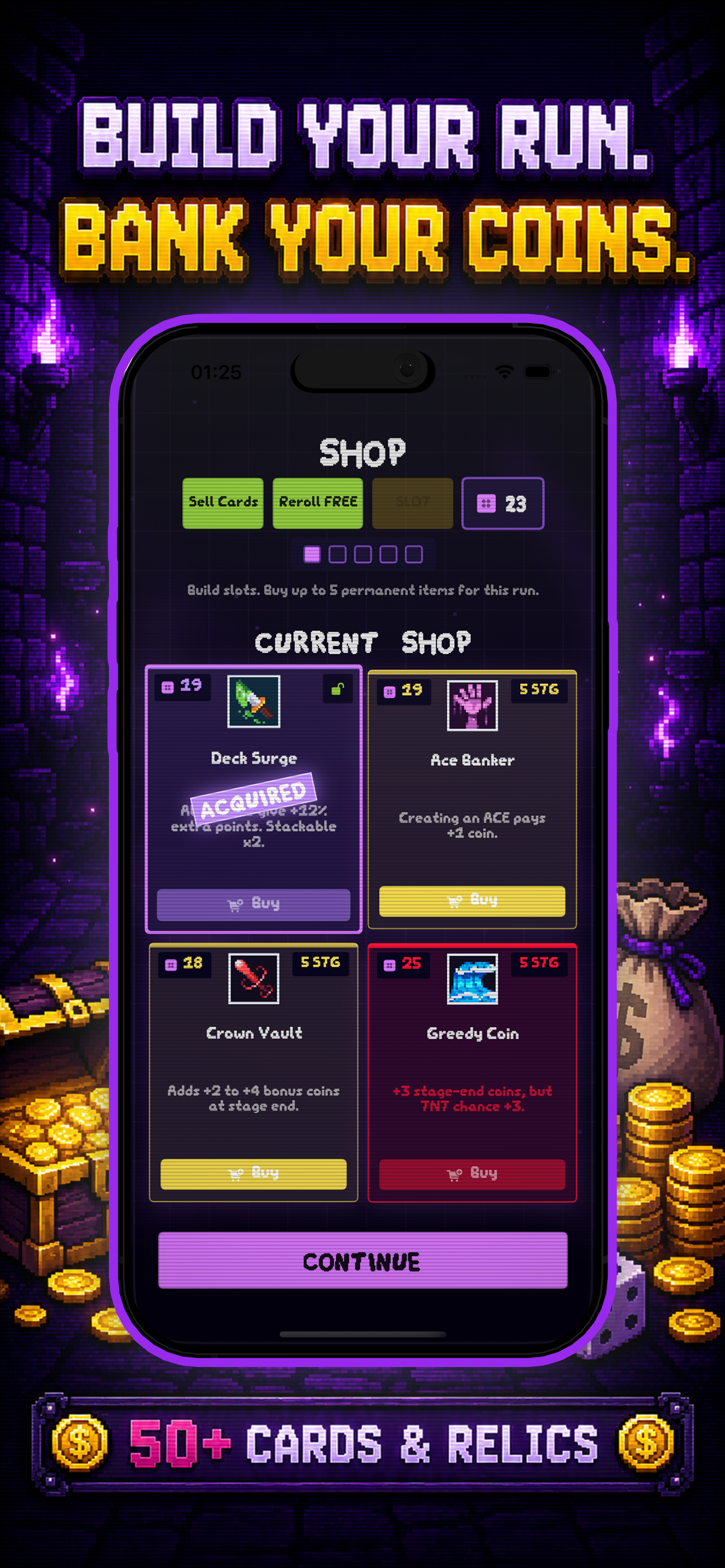 MERGX: Roguelite Merge Puzzle screenshot 4