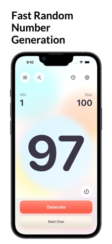 Random Number Generator RN Screenshot 1 of 4