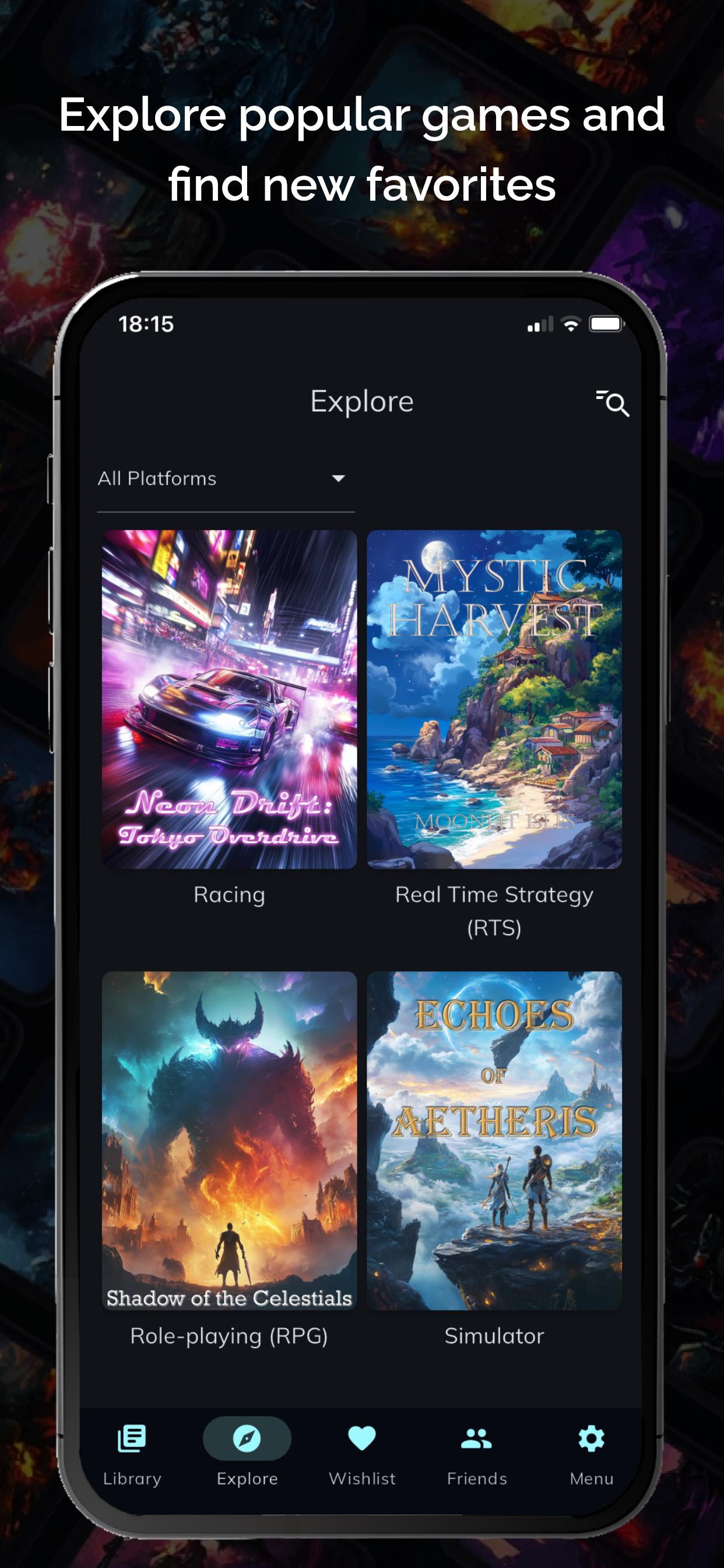 Collecting Games: Gaming App screenshot 7