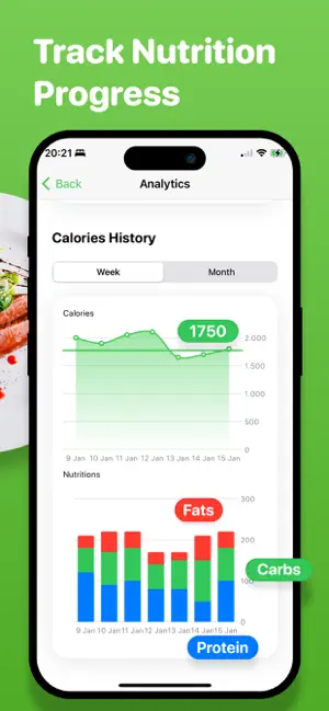 AI Calorie - Counter & Tracker screenshot 3