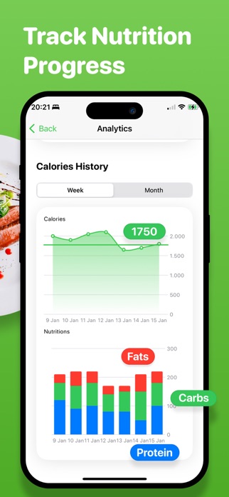 AI Calorie - Counter & Tracker Screenshot 3 of 3
