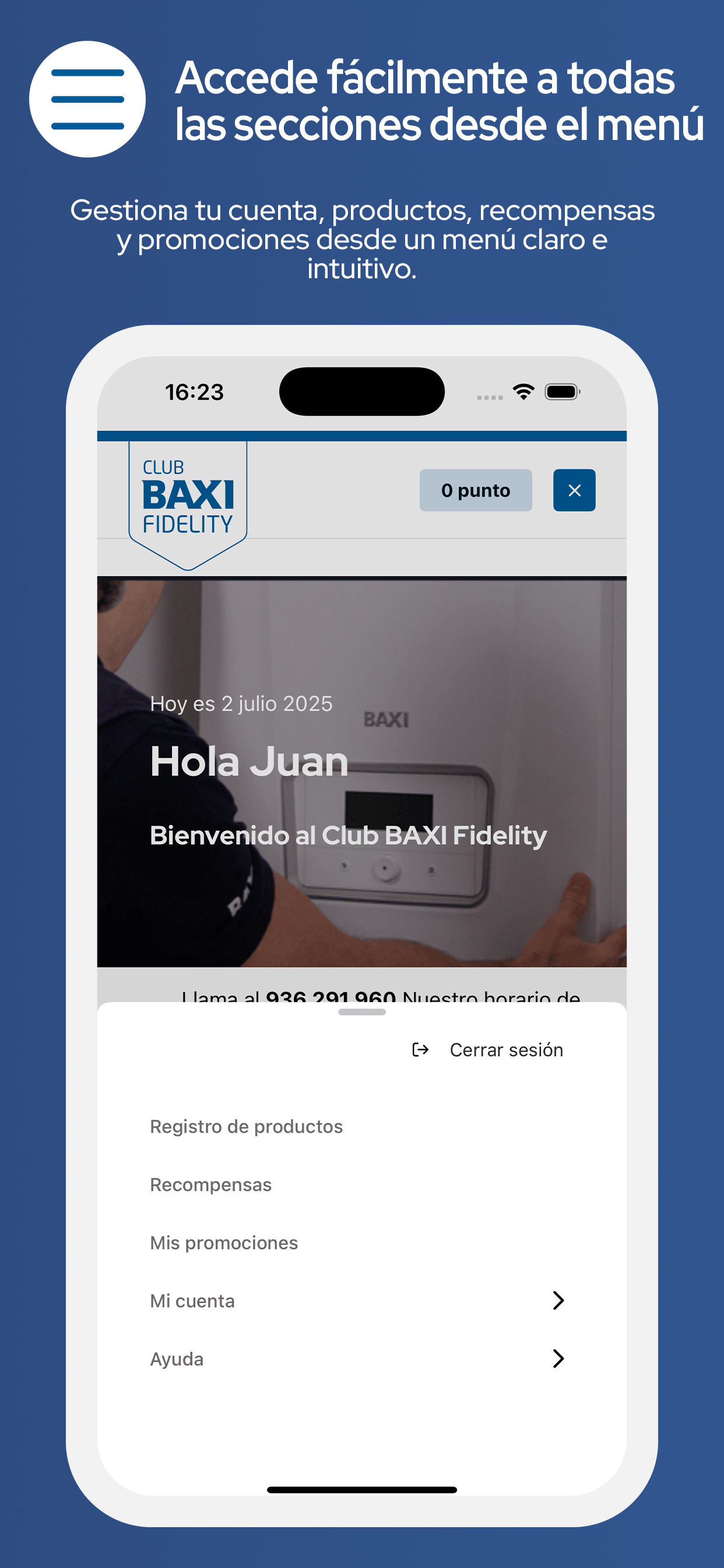 Club BAXI Fidelity screenshot 5