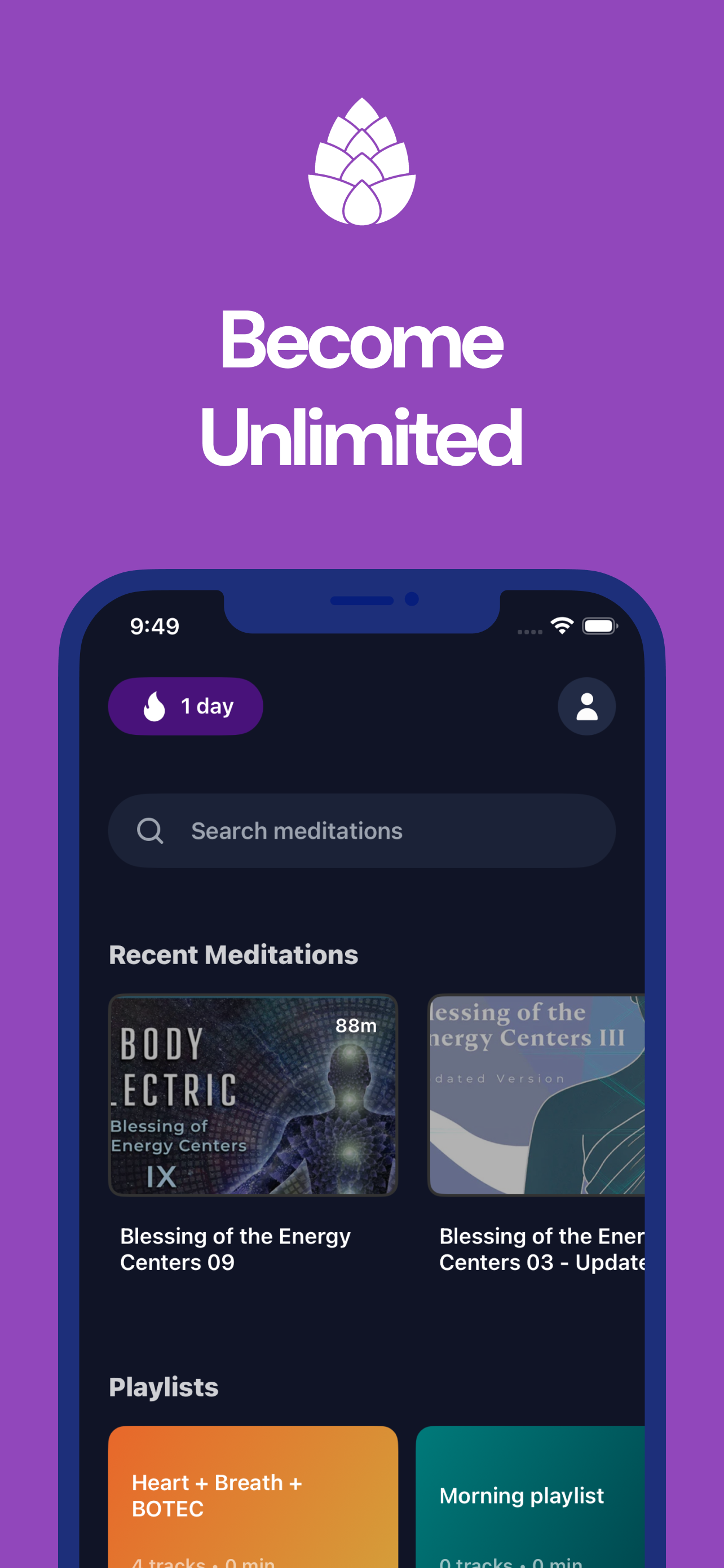 Unlimited - Meditation Player