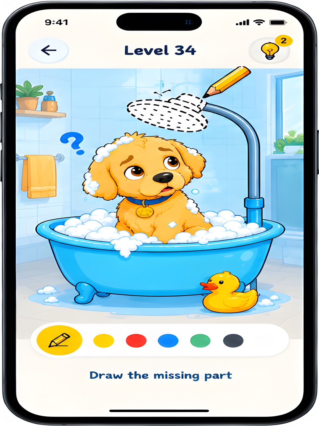 Screenshot 10 of Missing Part: Draw, Fix & Find