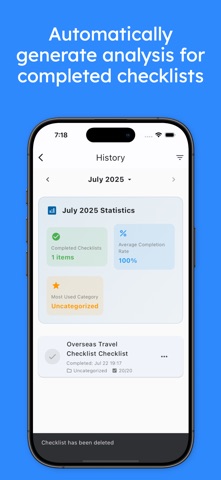 AI Checklist Screenshot 4 of 8