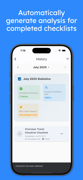 AI Checklist Screenshot 4 of 8