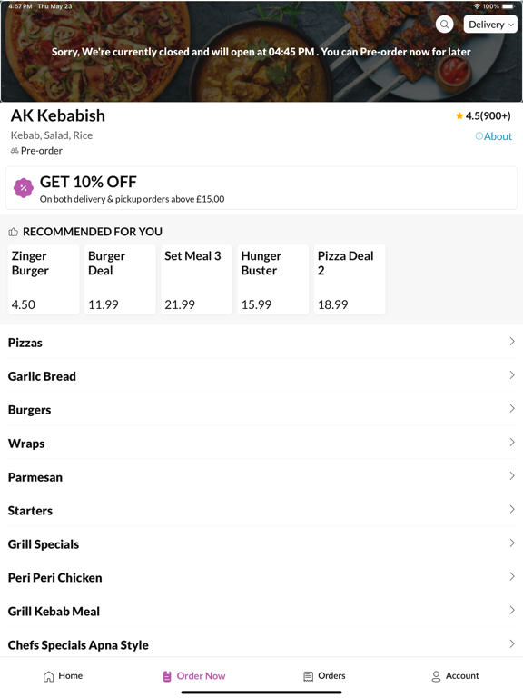 Screenshot #6 pour AK Kebabish