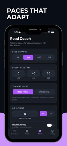 PacePocket - Pace Calculator Screenshot 3 of 3