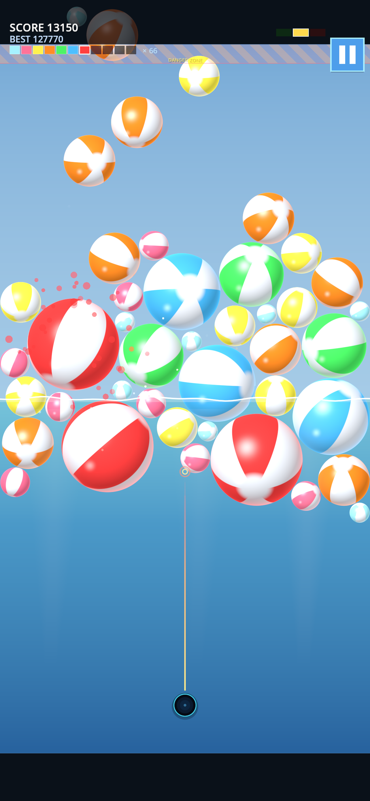 Striped Ball Merge