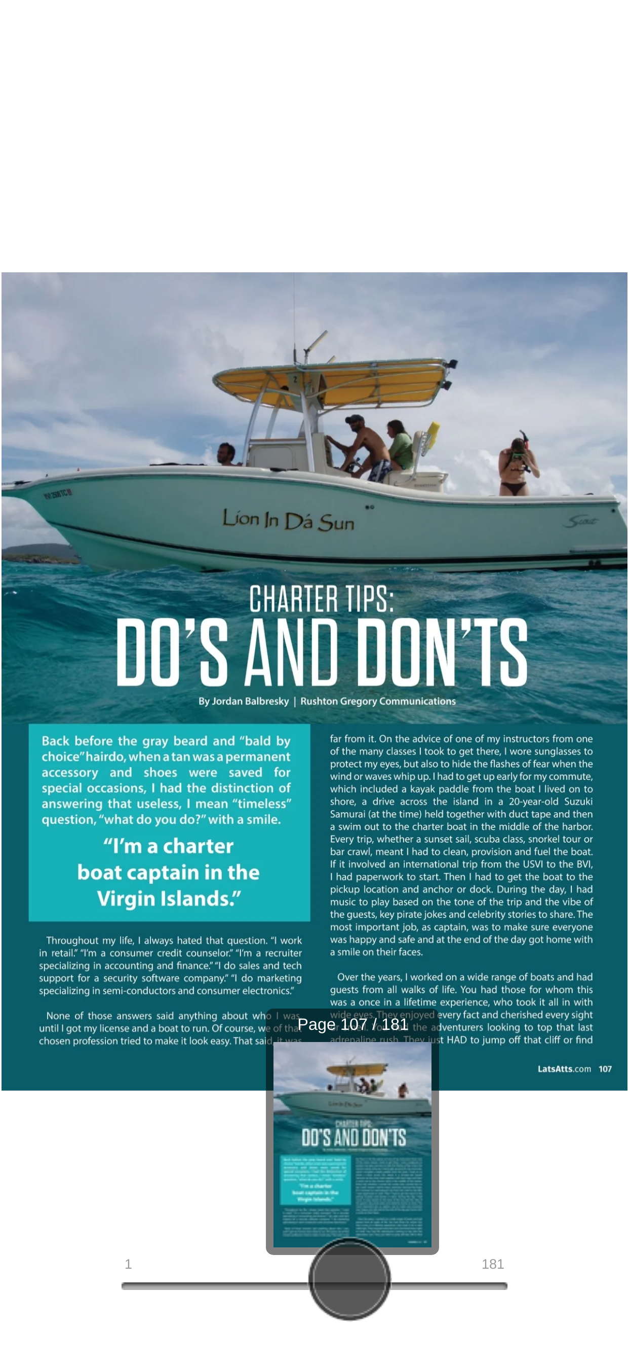 Latitudes & Attitudes Magazine