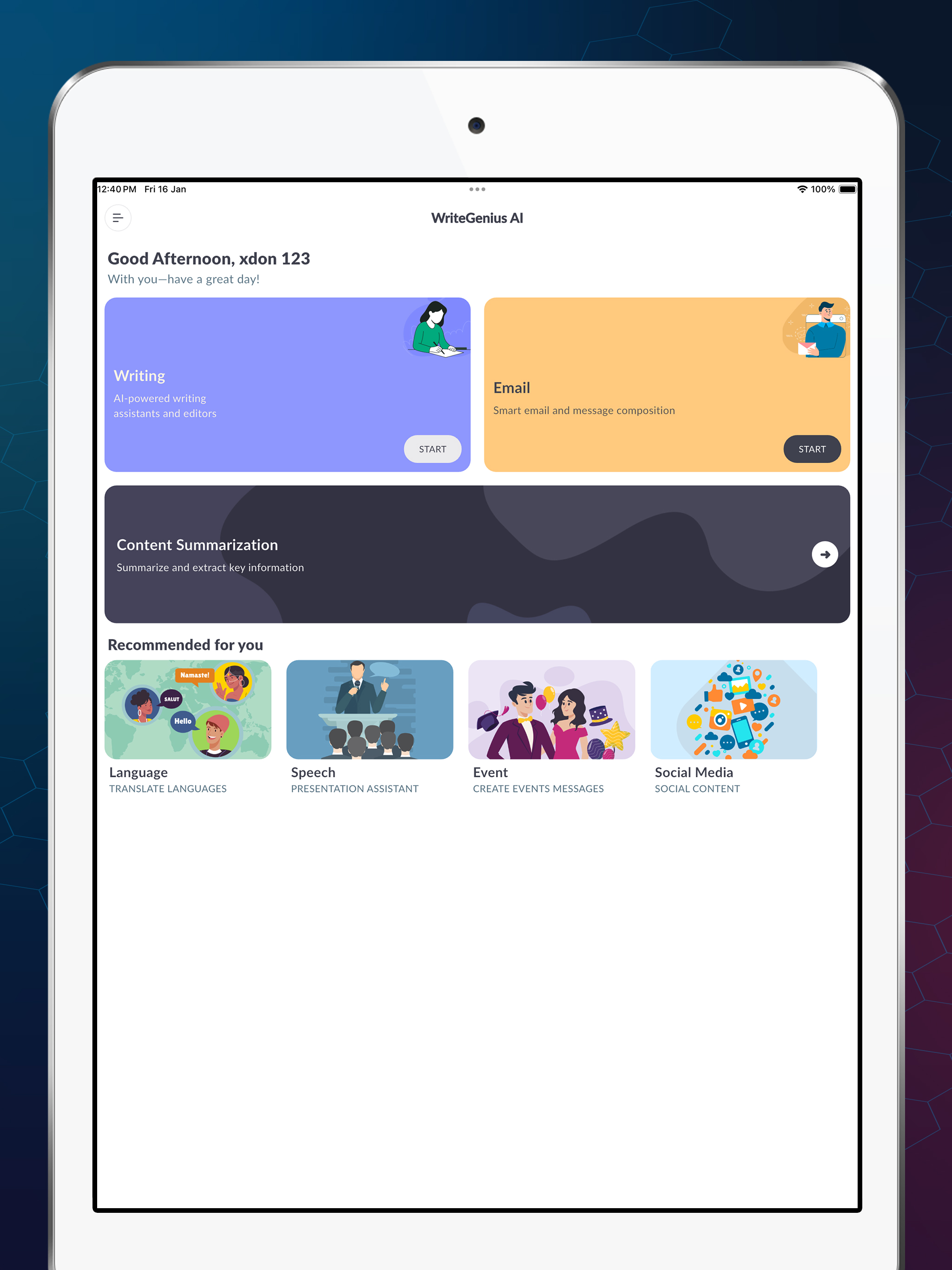 WriteGenius AI – Writing Tools screenshot 9