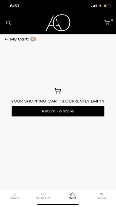 AO Store Screenshot