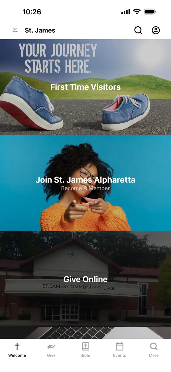 Screenshot #1 pour St. James Alpharetta