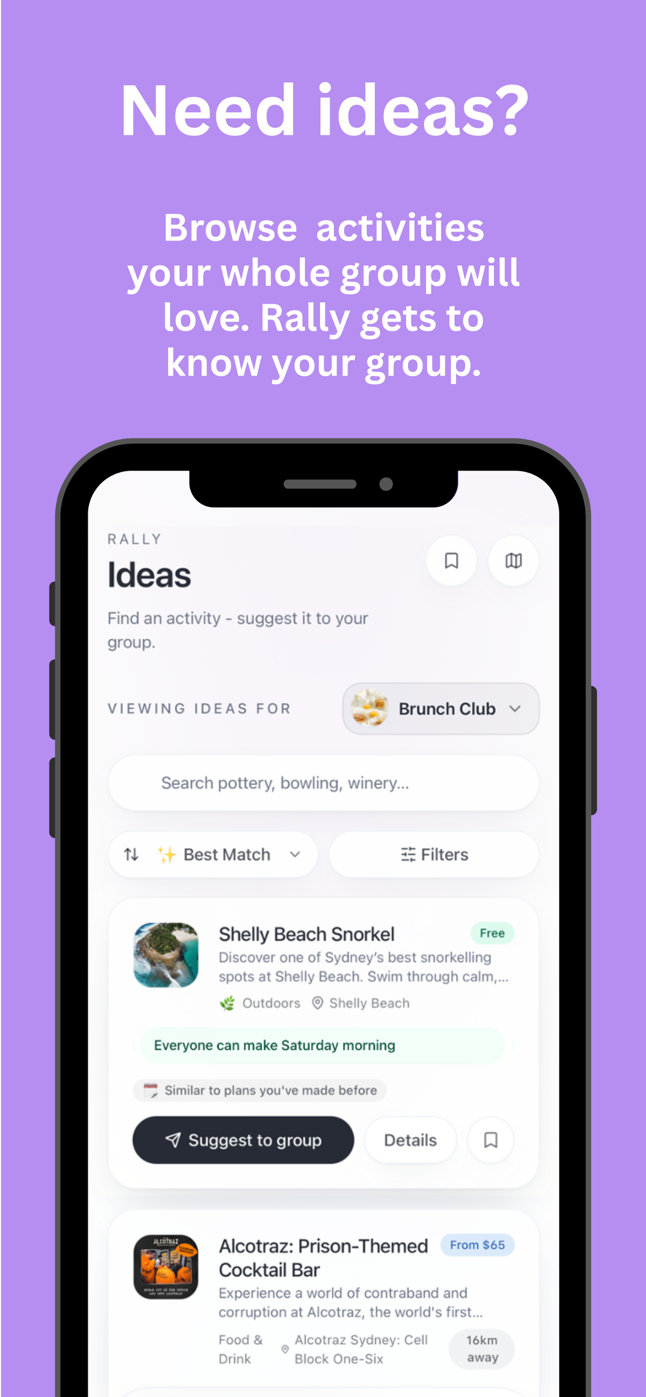 Rally: Make Plans Happen screenshot 5