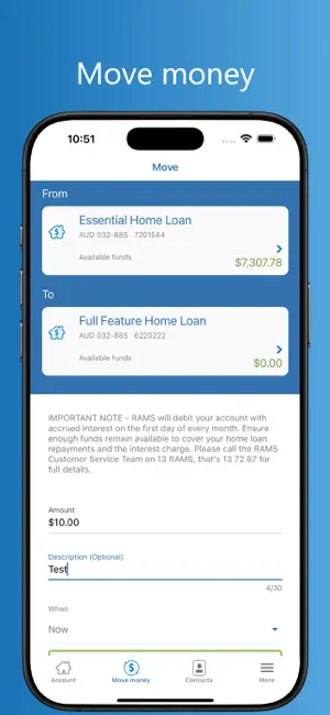 myRAMS screenshot 4