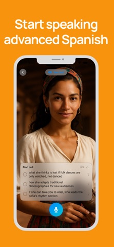 Selina: Speak Spanish screenshot
