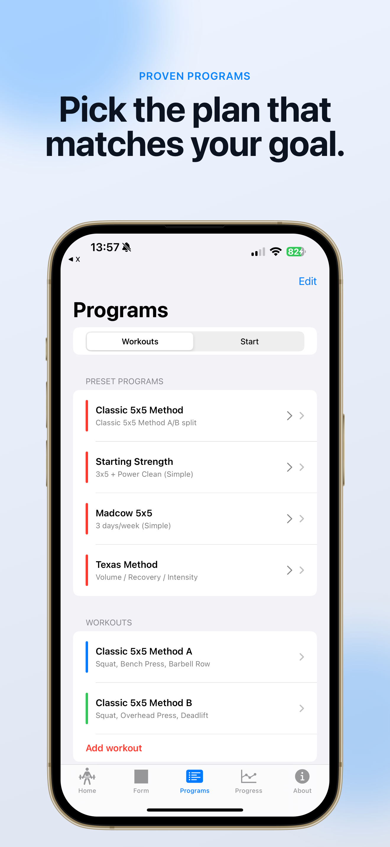 Workout 5x5 Pro screenshot 9