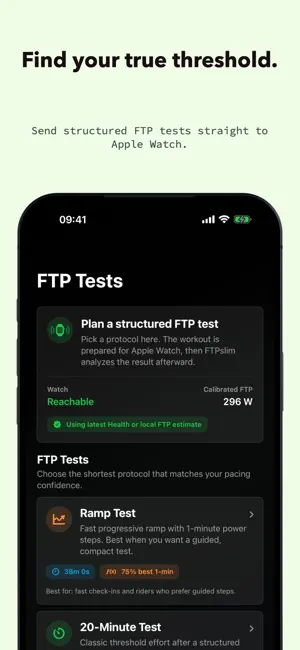 FTP & W/kg Cycling Power screenshot 3
