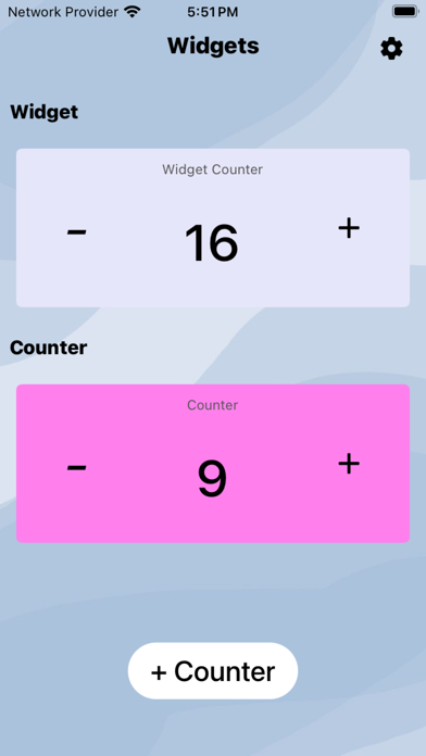 Counter Widgets - progress Screenshot