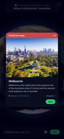 PixelPlenum: Globe Quiz 3D iPhone screenshot