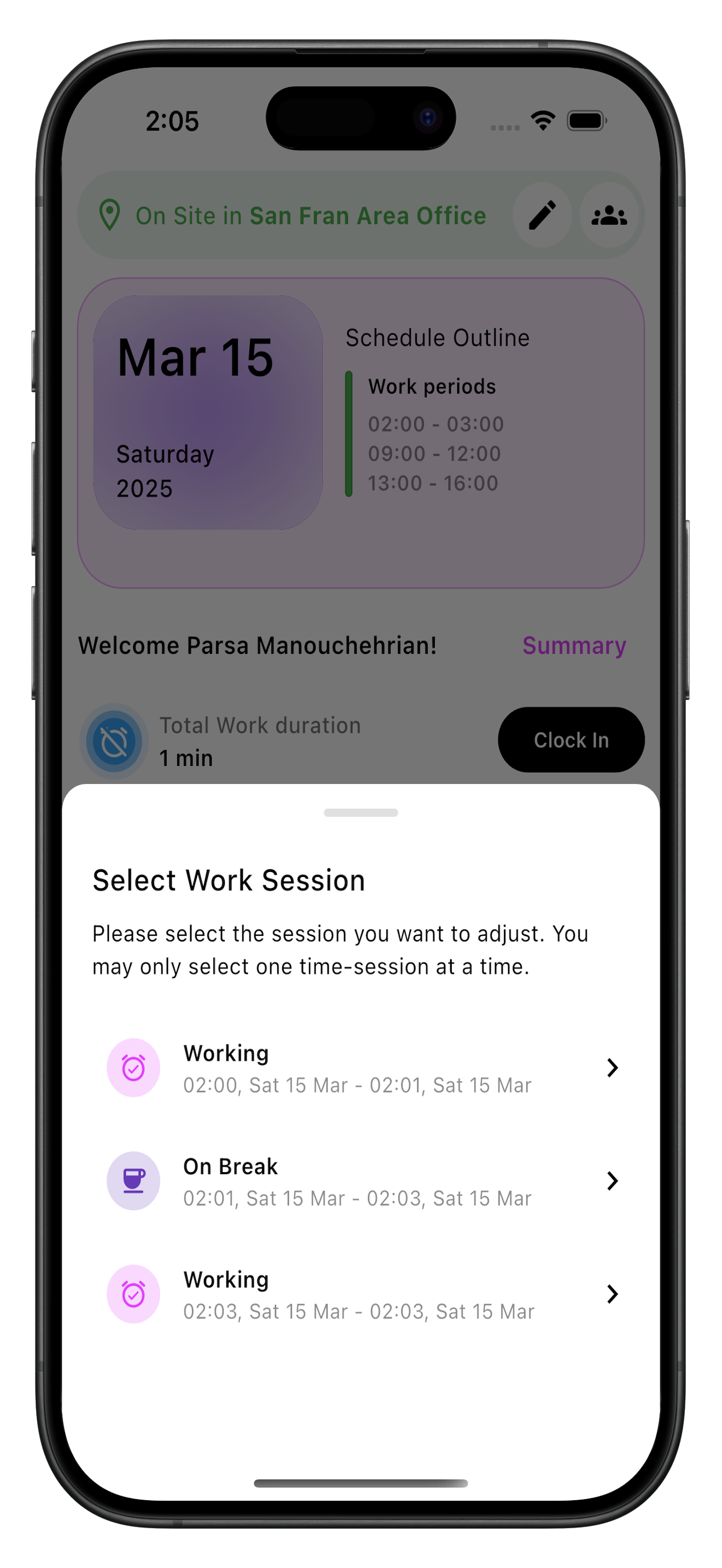 BizHR screenshot 5