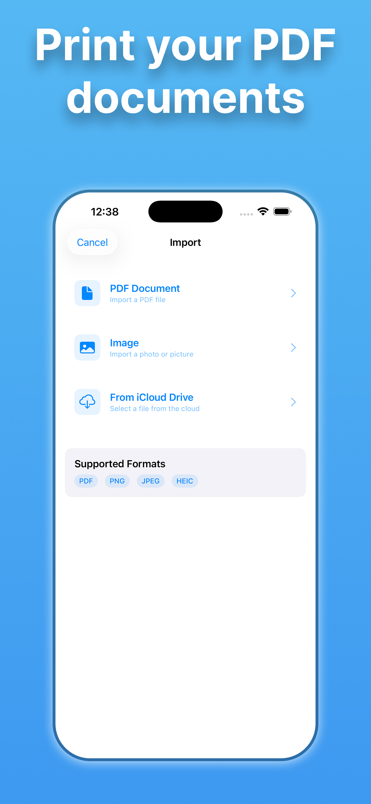 Printer: Wi-Fi PDF & Photo