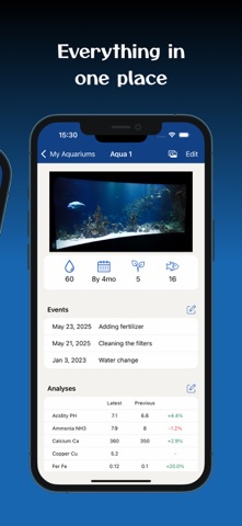 Aquarium Manager: Tank Log screenshot