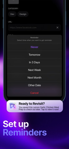 Revisit: Save Posts & Links screenshot