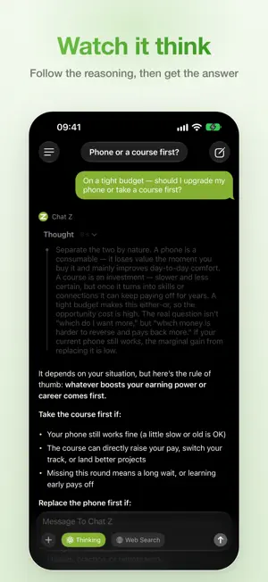 Chat Z - Ultra Chat Assistant screenshot 4