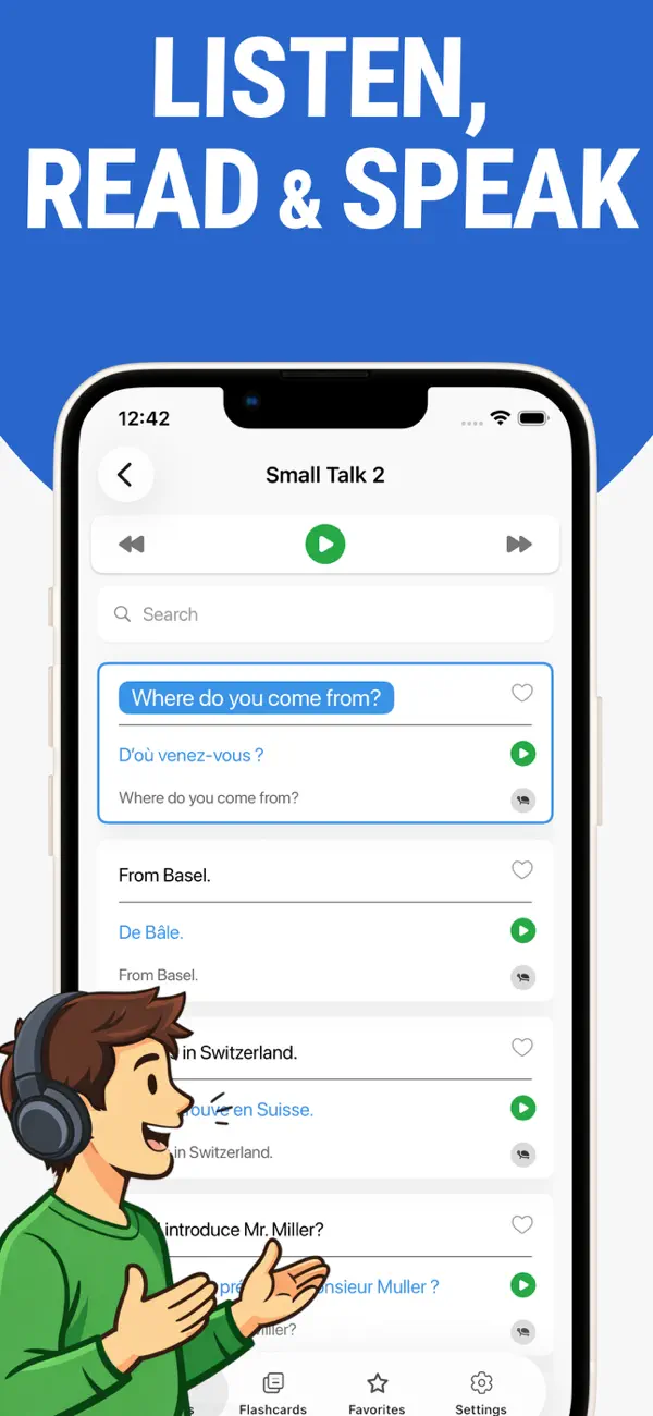 Screenshot #3 pour Learn French - Lentil