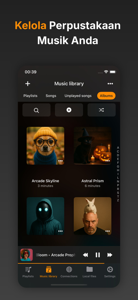 Flacbox: Pemutar Musik Hi-Res screenshot 6