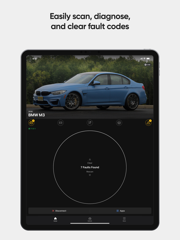 OBDeleven – OBD2 car scanner iPad screenshot 1 - Utilities app