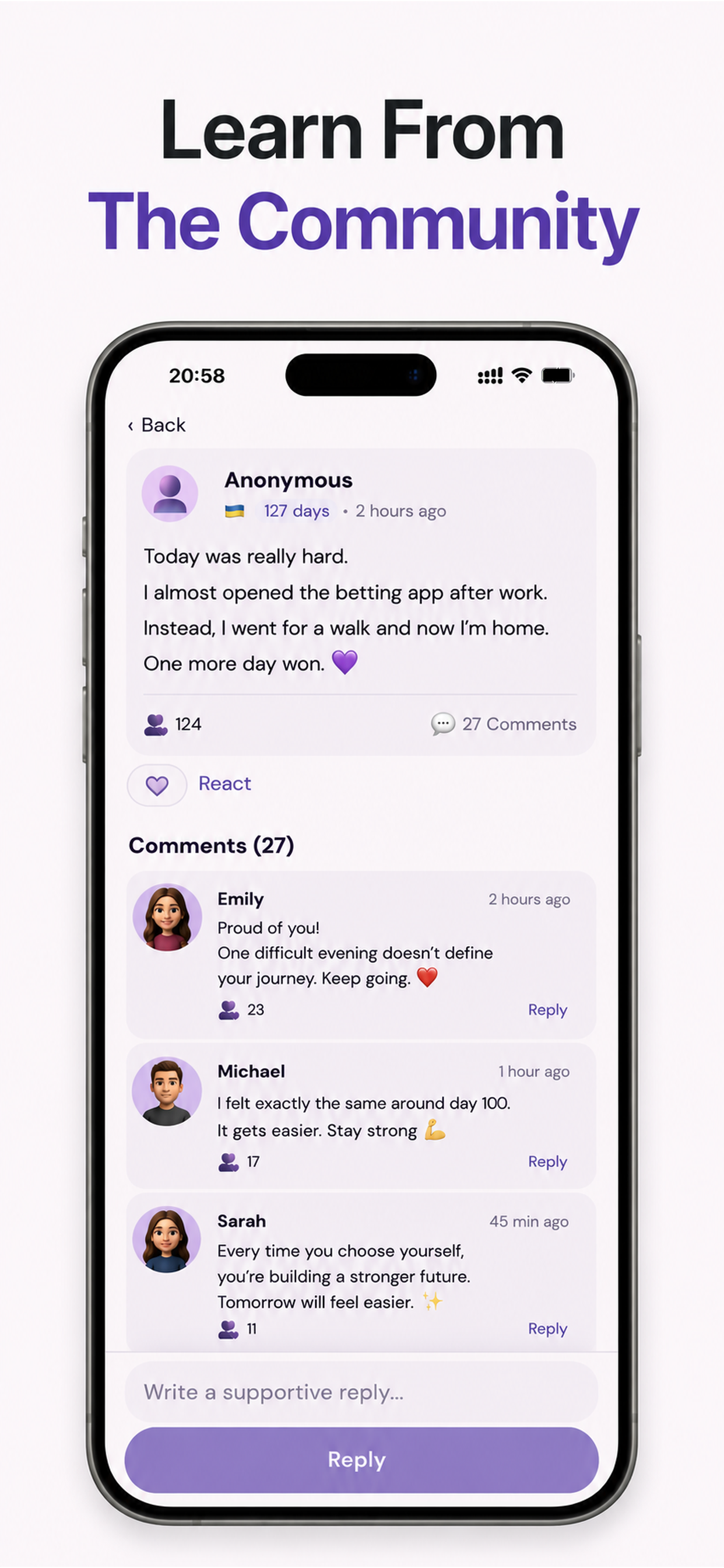 Sobeer: Days Clean Tracker screenshot 7