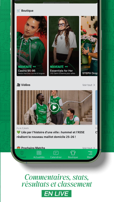 Screenshot #3 pour ASSE Officiel