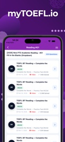 myTOEFL.io - Exam Preparation screenshot